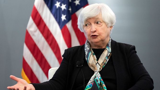 La secretaria del Tesoro de Estados Unidos, Janet Yellen.