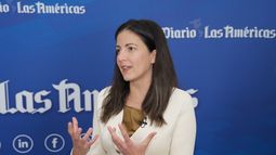 Rosa María Payá, durante su participación en la X edición del Diálogo Presidencial del Grupo IDEA Rosa María Payá, durante su participación en la X edición del Diálogo Presidencial del Grupo IDEA