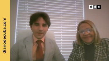 El joven cubano Antonio Macías Cañizares y de su madre, Milda Cañizares.&nbsp;