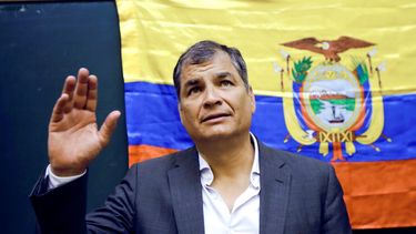 Rafael Correa, expresidente ecuatoriano.