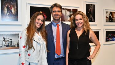 Siudy Garrido, Francisco Tardío y Migdalia Salazar.