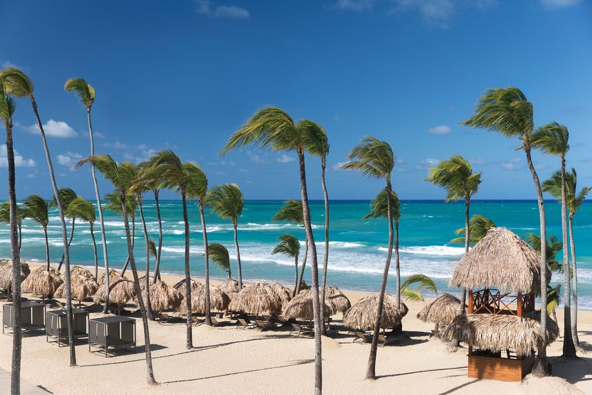 Descubra una escapada rom&aacute;ntica desde su cama de playa privada en Punta Cana.