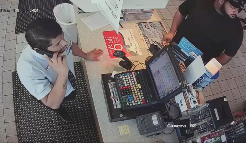 Las autoridades compartieron&nbsp;el&nbsp;video de vigilancia para ayudar a identificar al responsable del robo.&nbsp;