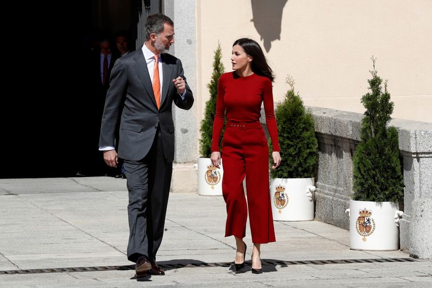 El rey Felipe VI y la reina Letizia.&nbsp;