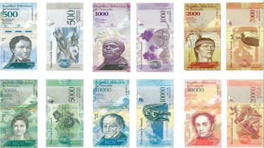 Según el BCV, el nuevo cono monetario -que incluye billetes de 500, 1.000, 2.000, 5.000, 10.000 y 20.000, y monedas de 10, 50 y 100 bolívares- simplificará la vida económica del país.