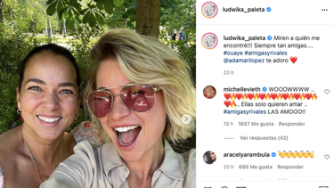 Ludwika Paleta y Adamari López.