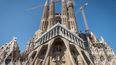 Fachada de la Pasión de la Sagrada Familia, en Barcelona.&nbsp;