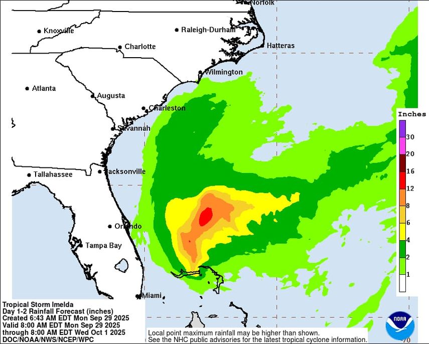 Una tormenta tropical y un huracán están activos en el Atlántico&nbsp;