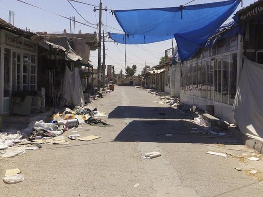 Una fuente de la seguridad iraquí informó que además hay 40 personas heridas y daños materiales por bombardeos en el norte del país.