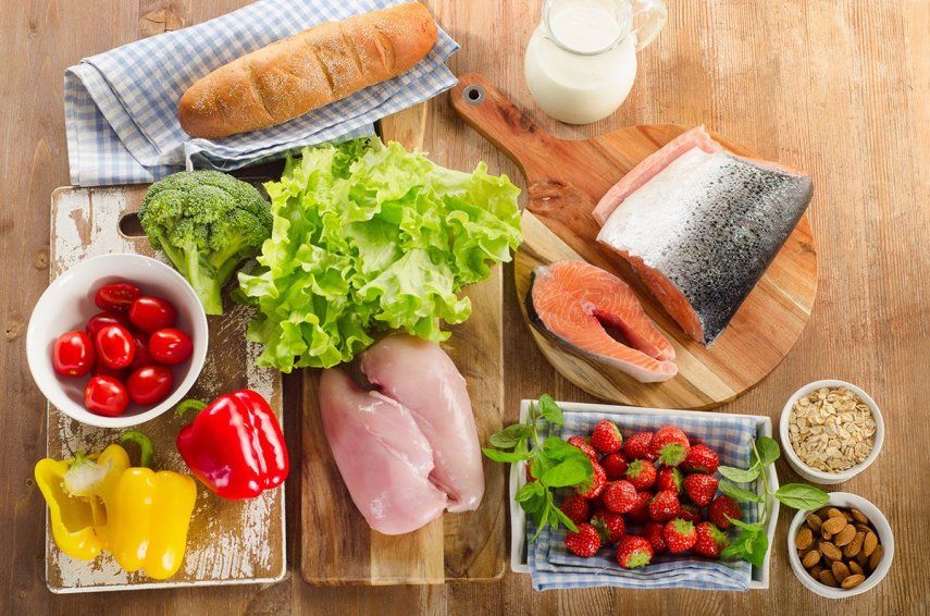Dietas saludables, bienestar para la vida.&nbsp;