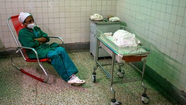 Interiores del hospital ginescobstétrico considerado la segunda maternidad más grande en Cuba.