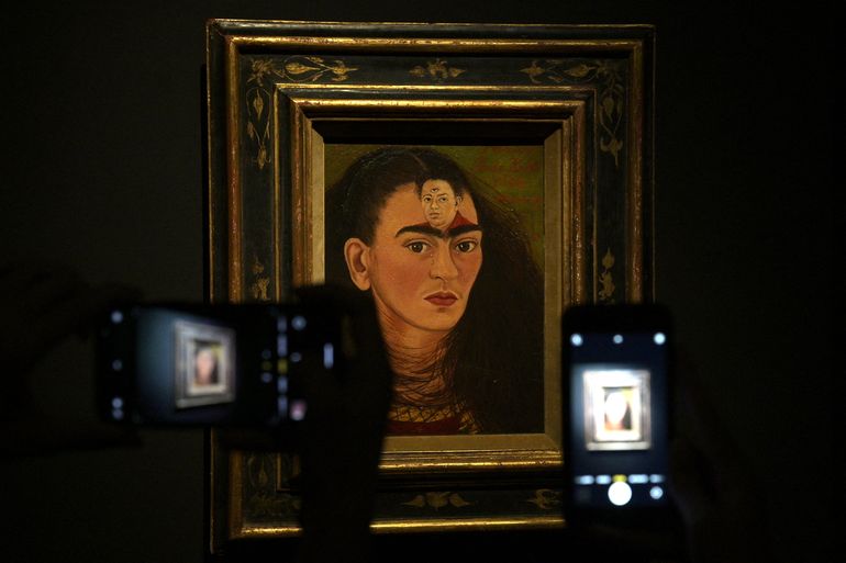 Malba Expone Autorretrato De Frida Kahlo