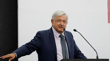 Andrés Manuel López Obrador, presidente de México.&nbsp;
