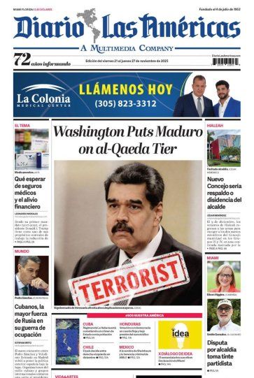 Edición semanal del viernes 21 al jueves 27 de noviembre de 2025 Edición semanal del viernes 21 al jueves 27 de noviembre de 2025