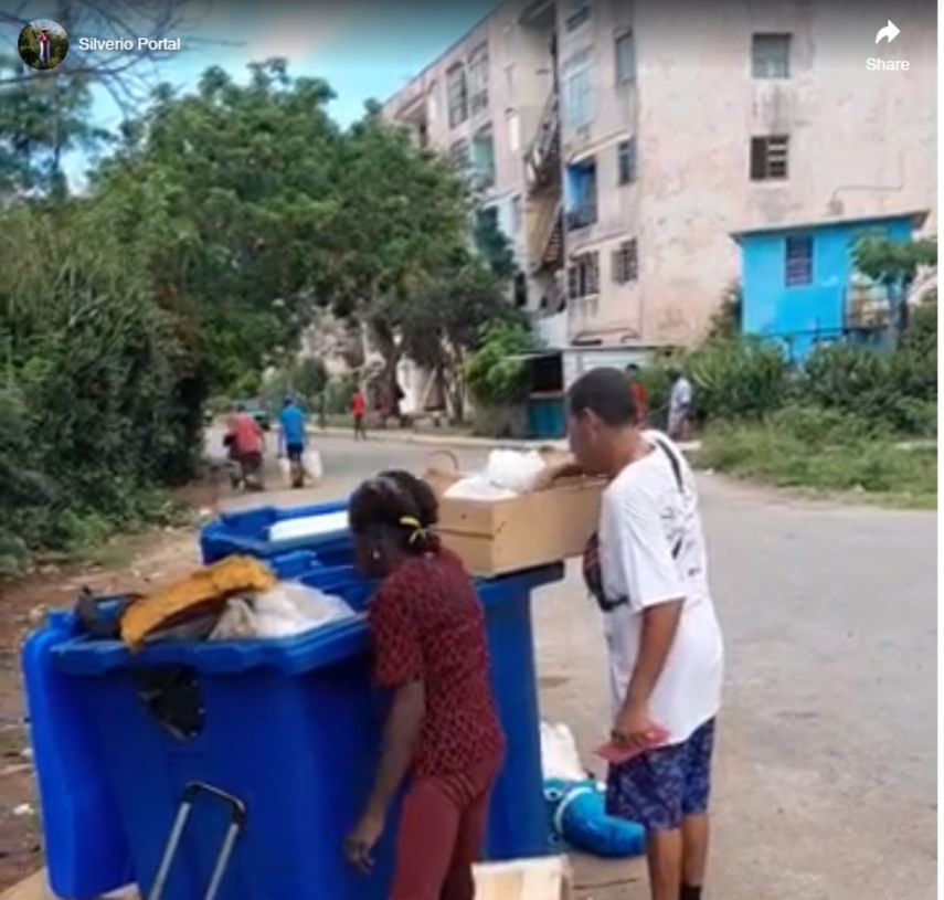Captura de pantalla del video difundido en Facebook.&nbsp;