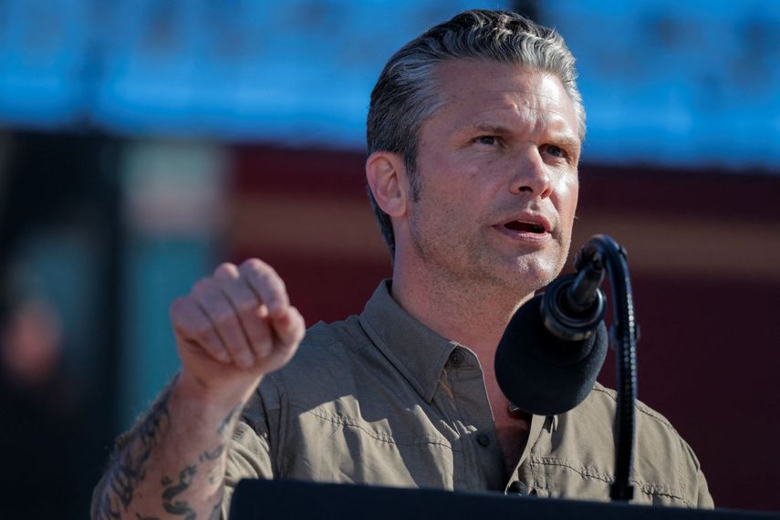 El secretario del Departamento de Guerra de Estados Unidos, Pete Hegseth.