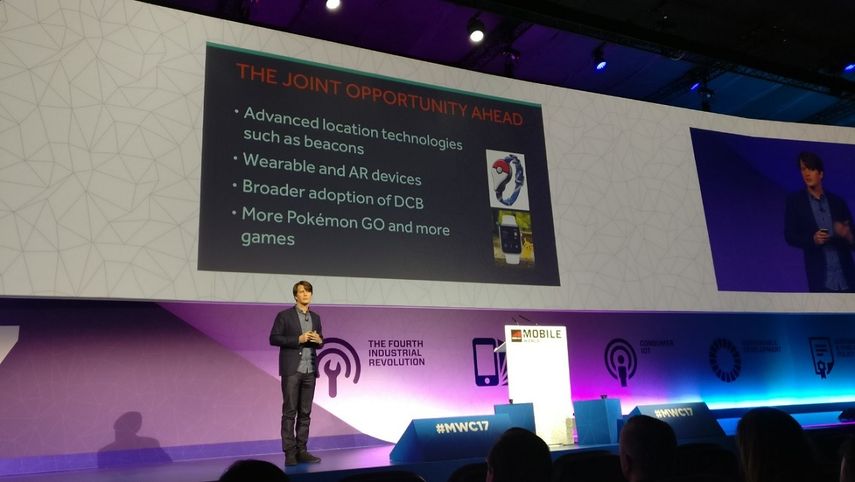 John Hanke, responsable de Pokemon Go, tuvo una esperada intervención en el Congreso Mundial del Móvil en Barcelona.