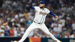 Eduardo Rodríguez realiza un lanzamiento durante la primera entrada contra la República Dominicana en el loanDepot Park el 11 de marzo de 2026 en Miami, Florida. Eduardo Rodríguez realiza un lanzamiento durante la primera entrada contra la República Dominicana en el loanDepot Park el 11 de marzo de 2026 en Miami, Florida.