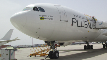 La nave&nbsp;A340 tiene capacidad para 300 pasajeros.&nbsp;