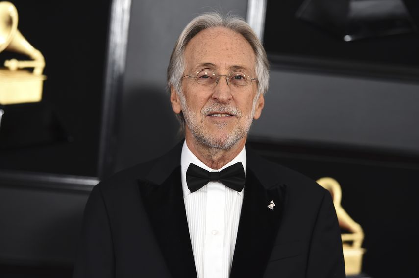 El entonces presidente y director ejecutivo de la Academia de la Grabaci&oacute;n, Neil Portnow, durante la ceremonia de los Grammy en Los Angeles.