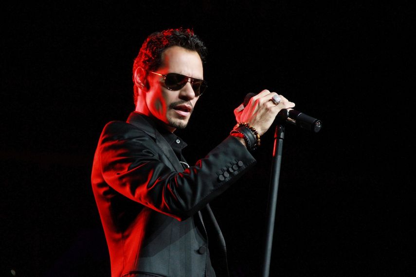 El cantante Marc Anthony