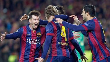 El Barcelona avanzó por cuarta consecutiva a los cuartos de final de la Champions (EFE)