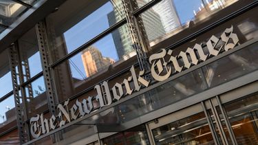 Edificio sede del New York Times en Nueva York.