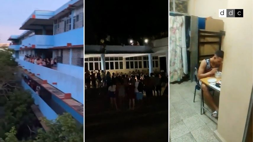 Universitarios cubanos protestan en Camagüey