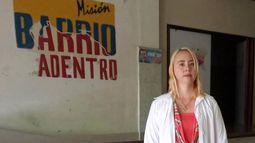 La doctora Elisandra del Prado en Venezuela.&nbsp;