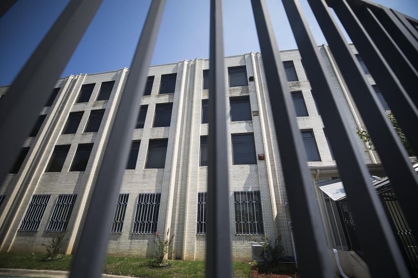 Vista de la entrada a un anexo diplomático ruso en Washington, EEUU, el 31 de agosto del 2017. El Gobierno de EE.UU. ha ordenado el cierre del Consulado de&nbsp;Rusia&nbsp;en San Francisco y de dos anexos diplomáticos antes del 2 se septiembre.&nbsp;