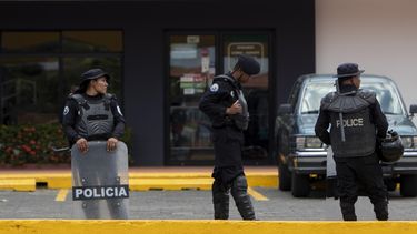 Policías de Nicaragua.&nbsp;