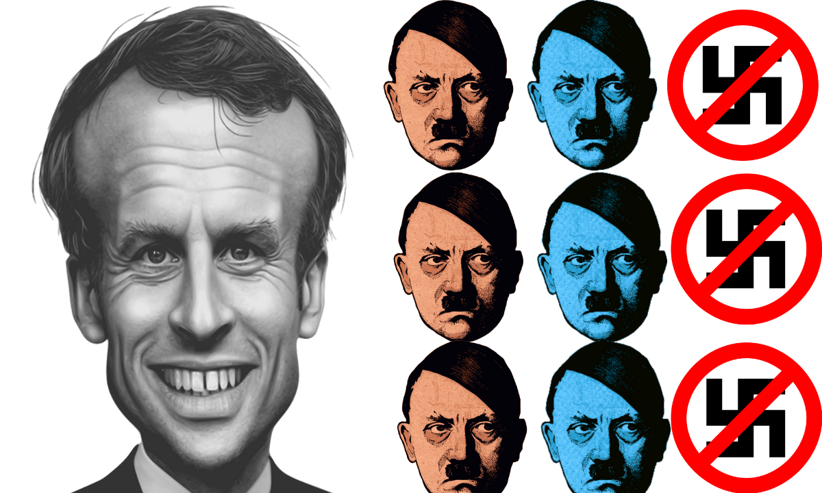 Condenan a hombre por comparar al presidente de Francia con Hitler Condenan a hombre por comparar al presidente de Francia con Hitler