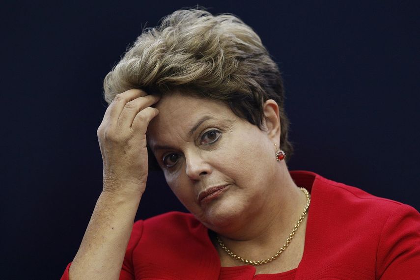 La suerte de Dilma Rousseff, presidenta suspendida de Brasil, está en manos de 81 senadores