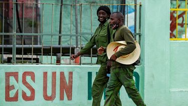 Militares en Cuba.&nbsp;
