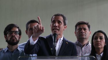 Juan Guaidó, presidente encargado de&nbsp;Venezuela.