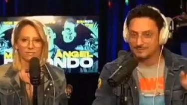 Los locutores Jean Mary Curró y Alex Goncalves, conductores de Nos reiremos de esto.