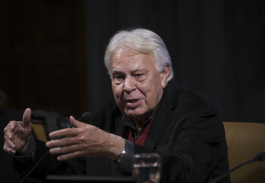 Felipe Gonz&aacute;lez, expresidente del Gobierno espa&ntilde;ol.
