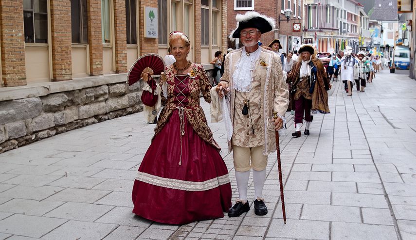 Les Fêtes de la Nouvelle-France, Quebec, Canada.