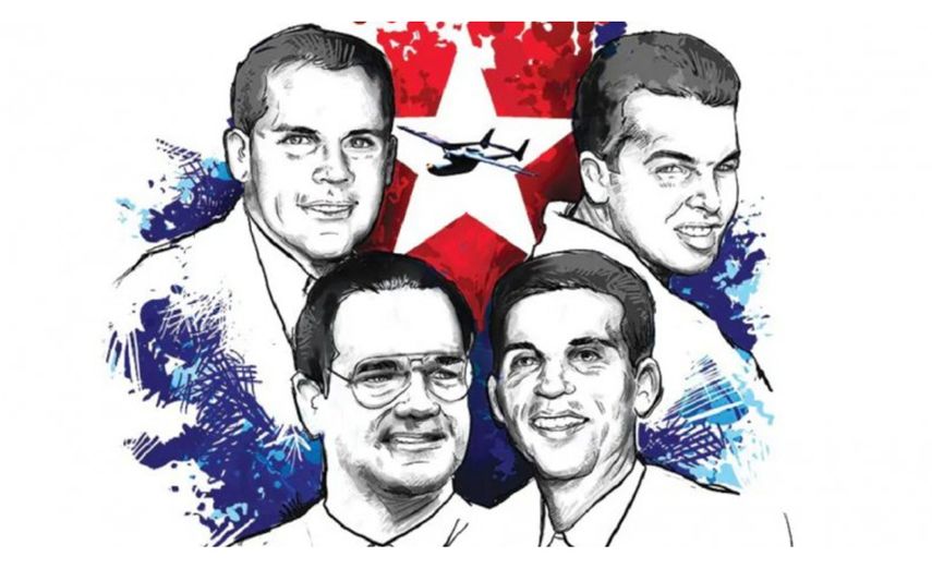 Armando Alejandre, Carlos Costa, Mario de la Peña y Pablo Morales fueron asesinados el 24 de febrero de 1996.