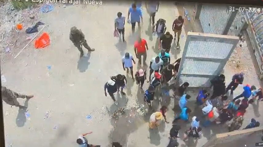 Retorno de migrantes a Marruecos.