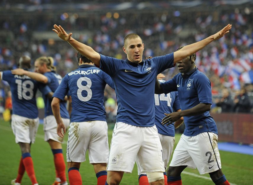 Benzema fue apartado de la selección de Francia desde hace un año y medio.