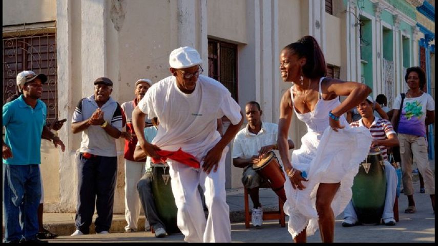 La Rumba se practica en las calles de Cuba