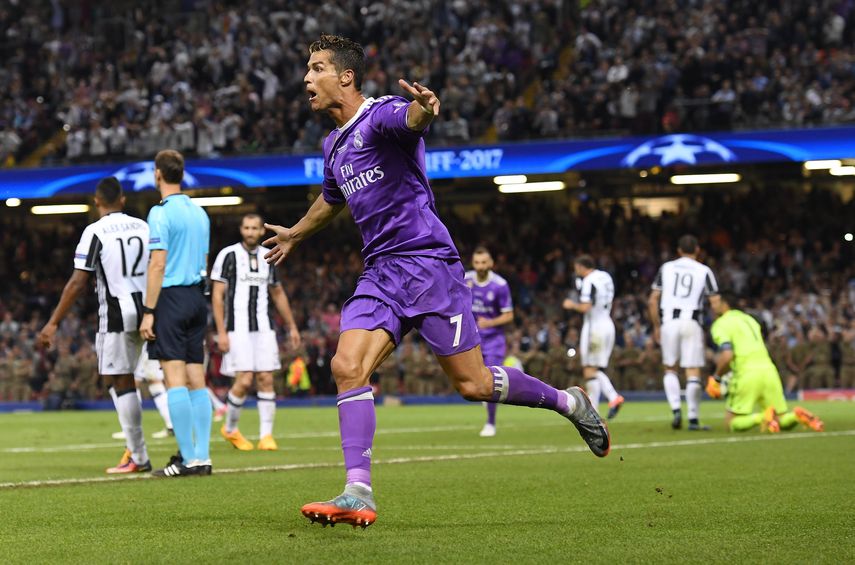 Cristiano, con su doblete, superó los 500 goles en la Liga de Campeones.&nbsp;