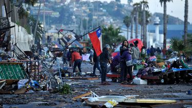En la Región de Valparaíso tres personas murieron tras el terremoto del 27 de febrero de 2010.