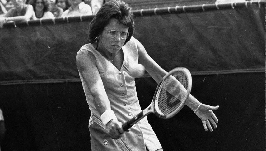 Billie Jean King es una de las tenistas más importantes de la historia. (ARCHIVO)