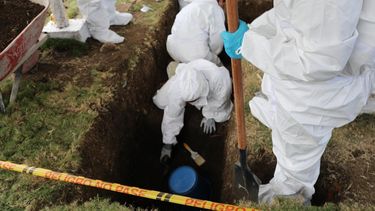 Exhumaciones de la Jurisdicci&oacute;n Especial para la Paz (JEP) por falsos positivos