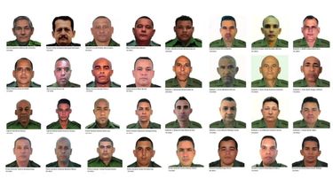 Fotografías ofrecidas por el régimen de Cuba. Militares fallecidos durante el operativo de captura del dictador venezolano, Nicolas Maduro.
