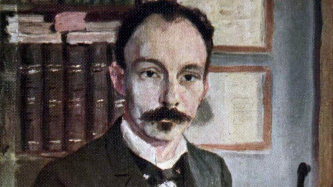 Retrato de José Martí, pintado por Herman Norman.&nbsp;