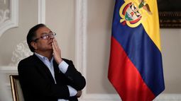 El presidente de Colombia Gustavo Petro.
