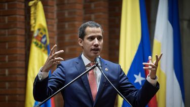 Juan Guaidó, presidente encargado de Venezuela.